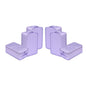 Travel Shoe Bags, Foldable Waterproof Shoe Puches Organizer-Double Layer (Multi-colored4)
