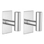 VAEHOLD Wall Towel Hooks, Heavy Duty Sticky Holder Waterproof Towel Hooks for Hanging Coat, Clothes, Closet Hook Wall Mount for Kitchen (Gold, 4 Pack)