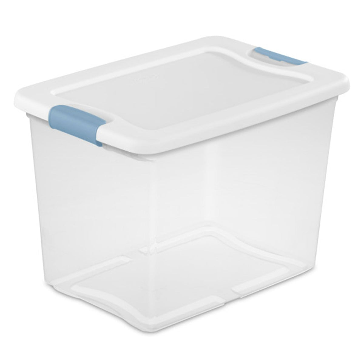 Sterilite Wheeled Latching Box w/ Lids for Home & Office, 56 Quart, 4-Pack