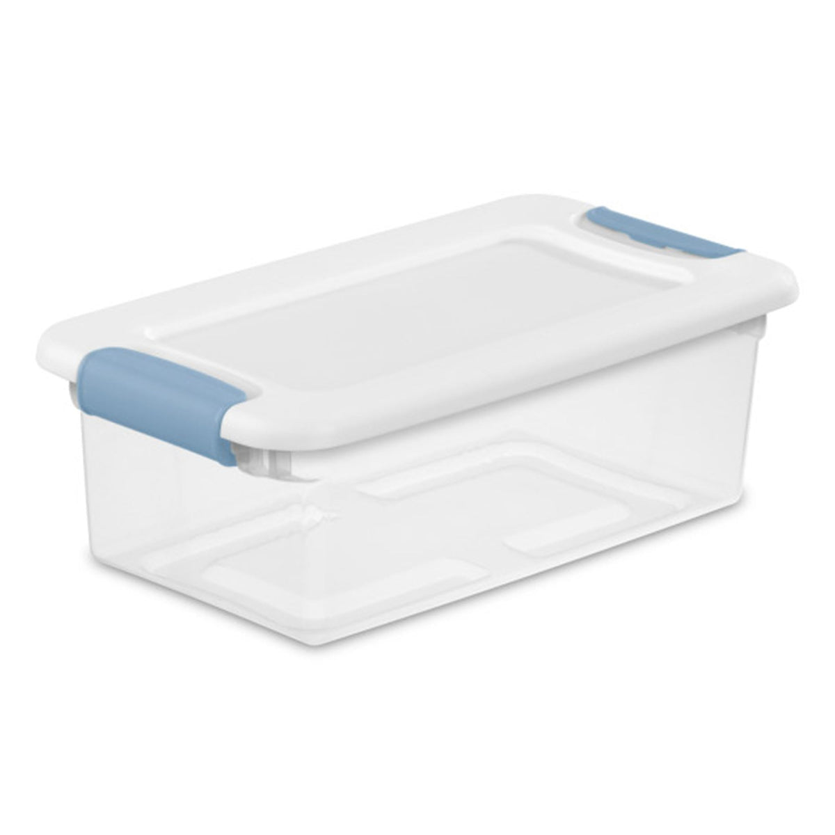 Sterilite Latching Box with Lids for Home and Office, 32 Quart, 6-Pack