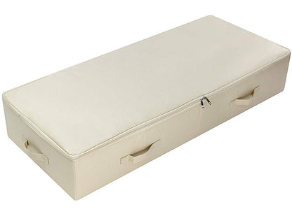 Extra Large Fabric Underbed Clothes Storage Bins with Lid for Wedding Dress