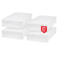 IRIS USA 4-Pack, 27 Qt. Under Bed Storage Bin with Sliding Drawers, White