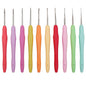 Yarniss Crochet Hooks,14 Size Ergonomic Crochet Hooks Set 2mm(B)-10mm(N)
