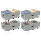 Under Bed Storage with Wheels, Dorm Room Organizer for Clothes Shoes Toys