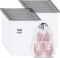 20 Pack Shoe Bags for Travel, Clear Travel Shoe Bags for Packing Waterproof