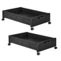 Wooden Under Bed Storage Drawer with Wheels for Space-Saving Storage