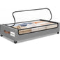 Under Bed Storage with Wheels 2Pack Storage Containers with Clear Window