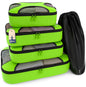 Shacke 5 Set Packing Cubes for Travel with Laundry Bag (Green Grass)
