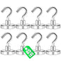 MIKEDE 85LBS+ Magnetic Hooks, Strong Cruise Cabin Ship Essentials Black
