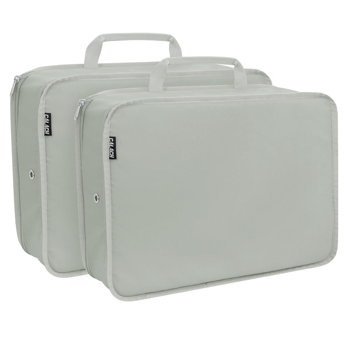 Compression Packing Cubes Travel Packing Suitcase Organizer Bags, Beige