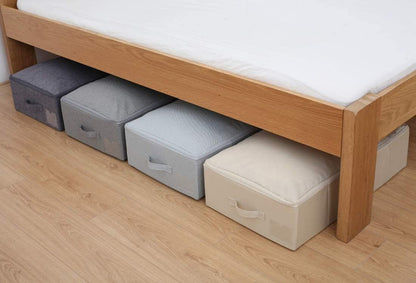 Extra Large Fabric Underbed Clothes Storage Bins with Lid for Wedding Dress