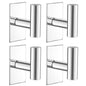 VAEHOLD Wall Towel Hooks, Heavy Duty Sticky Holder Waterproof Towel Hooks for Hanging Coat, Clothes, Closet Hook Wall Mount for Kitchen (Gold, 4 Pack)