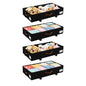 Under Bed Storage with Wheels, Dorm Room Organizer for Clothes Shoes Toys