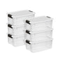 Sterilite Ultra Latch Box with Lids for Home and Office, 70 Quart, 4-Pack