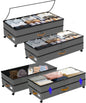 Under Bed Storage with Wheels 2-Pack, 75L XXL Under the Bed Storage Containers Large, 12" Tall Adjustable Storage for Underbed with Lids, Rolling for Clothes, Shoes, Blankets (Black)