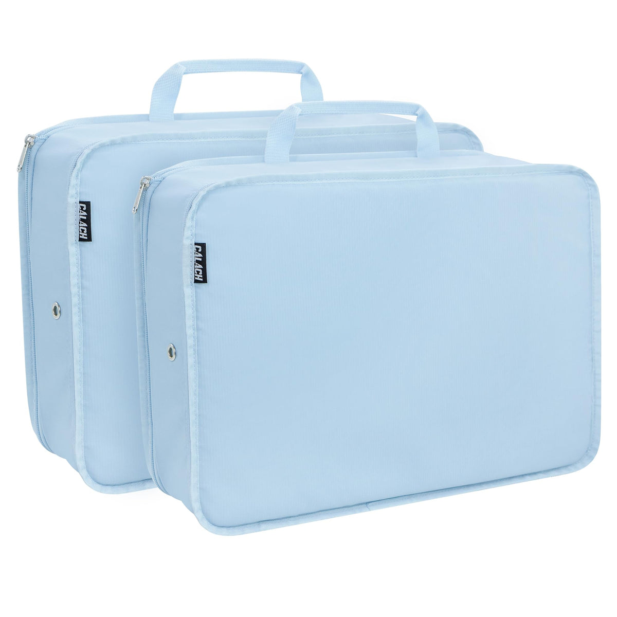 Compression Packing Cubes Travel Packing Suitcase Organizer Bags, Beige