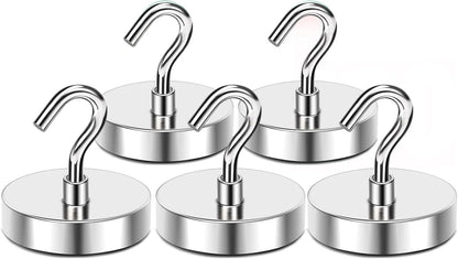 MIKEDE 85LBS+ Magnetic Hooks, Strong Cruise Cabin Ship Essentials Black