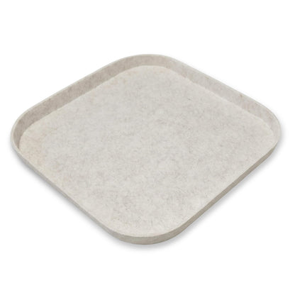 Welaxy Felt Underbed Storage Basket Oatmeal Natural Nordic shelf bin long