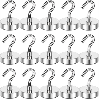 MIKEDE 85LBS+ Magnetic Hooks, Strong Cruise Cabin Ship Essentials Black