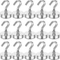 MIKEDE 85LBS+ Magnetic Hooks, Strong Cruise Cabin Ship Essentials Black