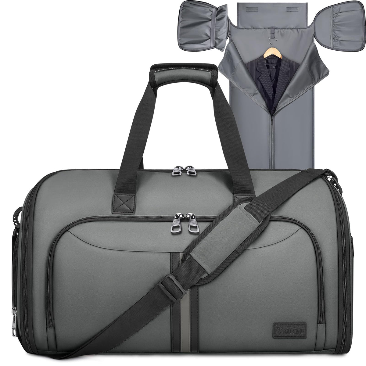 BALEINE Garment Bags for Travel, Water Resistant Carry on Suit Bag