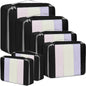 BAGAIL 6 Set/8 Set/10 Set Packing Cubes Various Sizes Packing Organizer for Travel Accessories Luggage Carry On Suitcase
