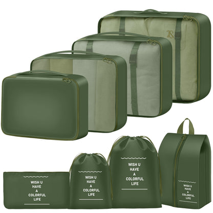 Packing Cubes for Travel 8 Set Luggage Organizer Bags