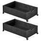Wooden Under Bed Storage Drawer with Wheels for Space-Saving Storage
