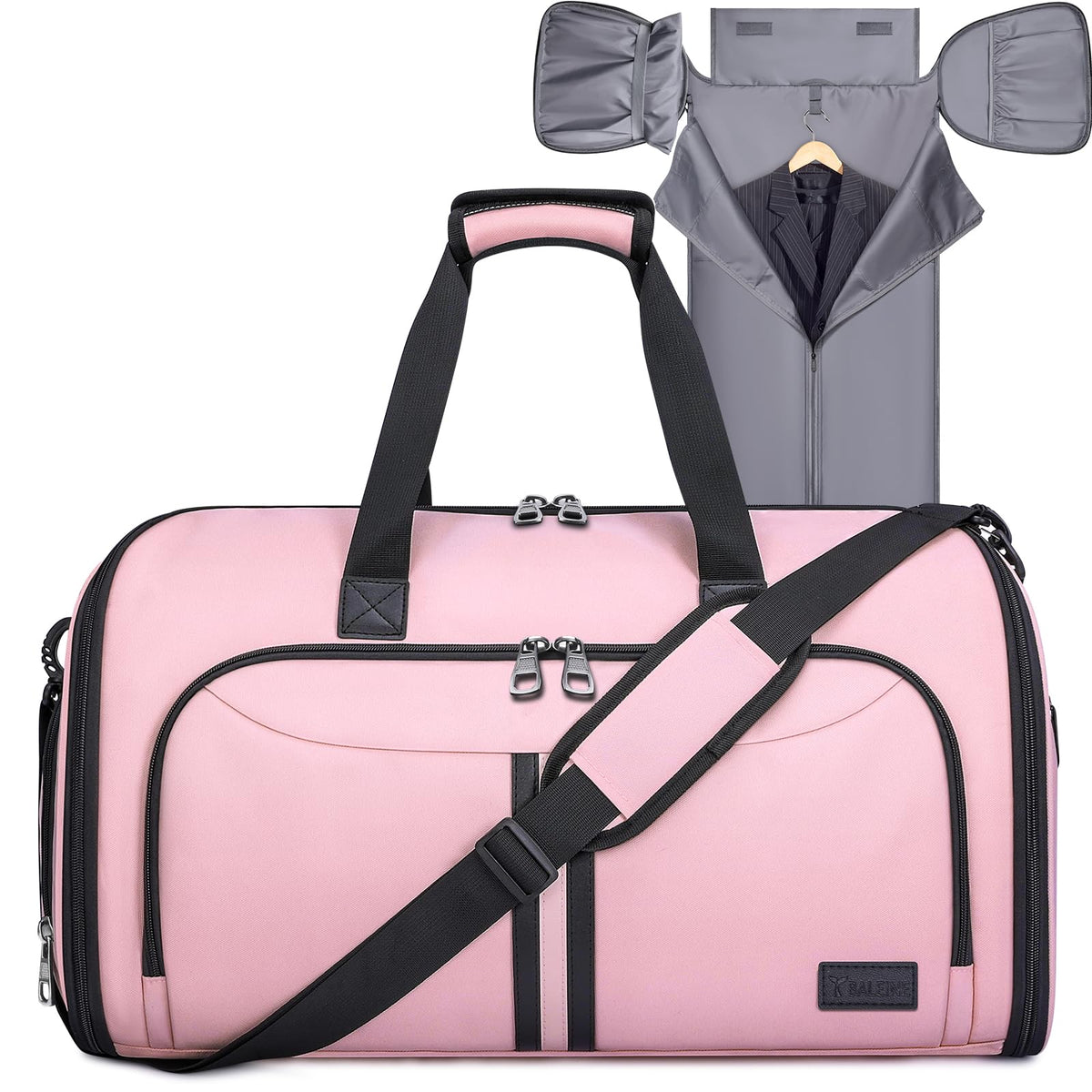 BALEINE Garment Bags for Travel, Water Resistant Carry on Suit Bag