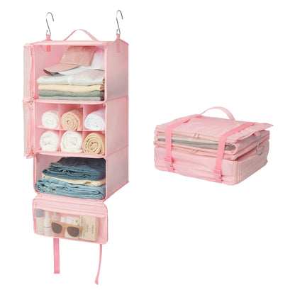 GRANNY SAYS Hanging Packing Cubes for Travel, Large Luggage Bags, Black