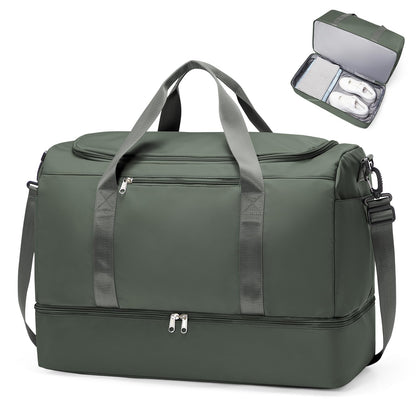 Extra Large Travel Duffel Bag, Carry-On Weekender Bags for Women Travel