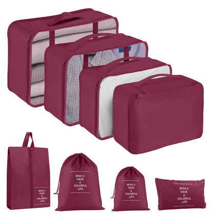 Packing Cubes for Travel 8 Set Luggage Organizer Bags