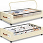 Under Bed Storage with Wheels 2Pack Storage Containers with Clear Window