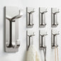 pickpiff 12 Pack Strong Stick-on Hooks 13LB for Coat & Towel, White
