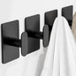 pickpiff Adhesive Towel Hooks: 20LB Extra Strong Wall Hanger, White 4 Pack