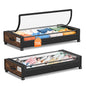 Yecaye Under Bed Storage with Wheels, 2Pack Under Bed Storage Containers, Underbed Shoe Storage Organizer, Rolling Under Bed Metal Drawers for Clothes, Blankets(30.71 x 16.93 x 6.69 in)
