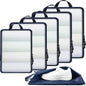 BAGAIL 6 Set Ultralight Compression Packing Cubes Packing Organizer for Travel Accessories Luggage Suitcase Backpack
