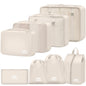 Packing Cubes for Travel - 8 Set Luggage Organizer Bags for Family, Mesh Breathable Packing Cubes for Suitcases Durable Travel Essentials Bags Set