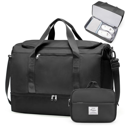 Extra Large Travel Duffel Bag, Carry-On Weekender Bags for Women Travel