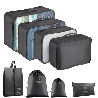 Packing Cubes for Travel 8 Set Luggage Organizer Bags