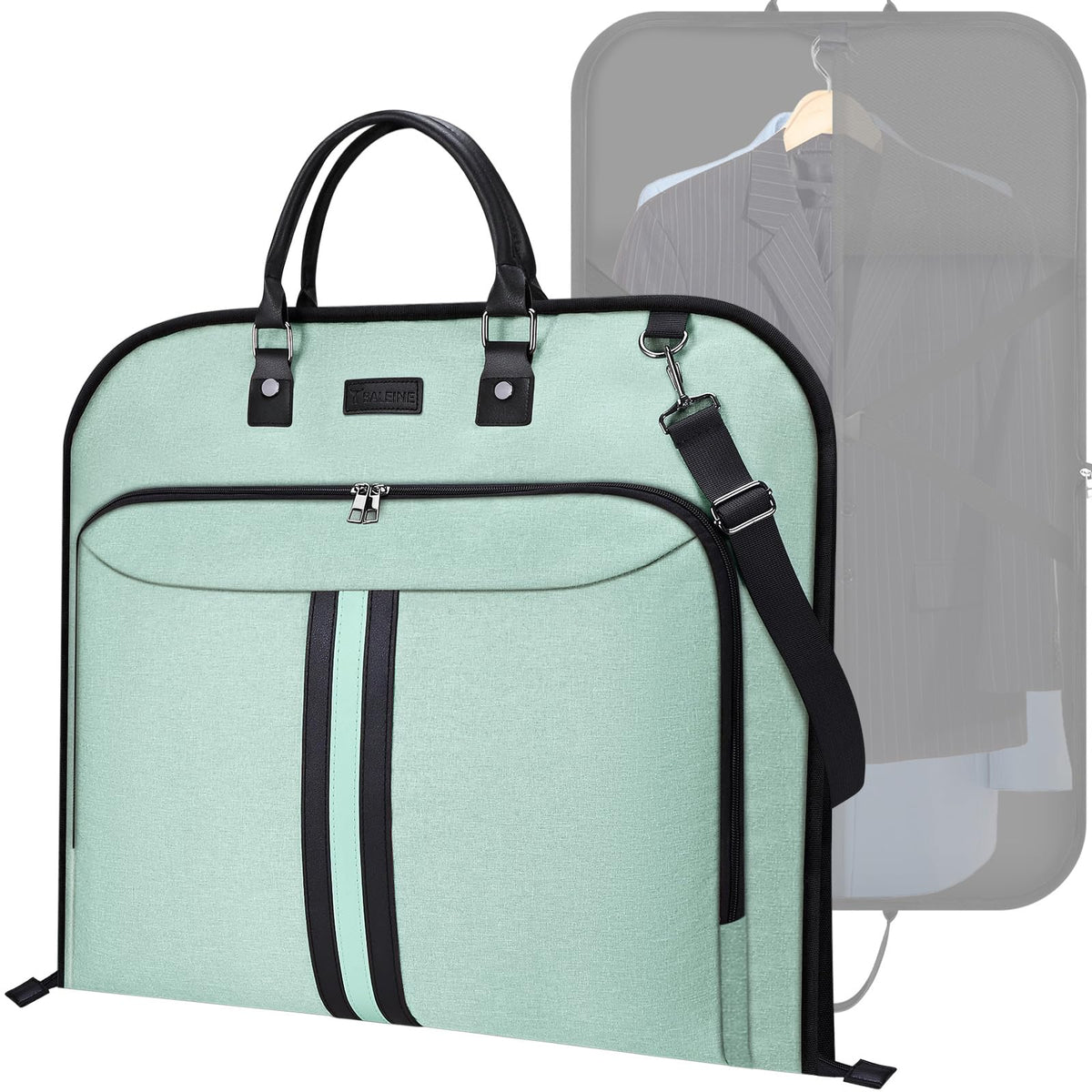 BALEINE Garment Bags for Travel, Water Resistant Carry on Suit Bag
