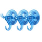 Antimbee 3 Pack Suction Cup Hooks, Clear Suction Cup Hanger, Removable Small Suction Cups for Shower, Bathroom, Glass, Door, Windows, Kitchen-Max Hanging up to 11 lbs on Smooth Surface