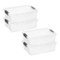 Superio 13.7 Quart Clear Plastic Storage Bin with Lid, Stackable Organizer Box, BPA-Free Storage Container for Home, Garage, School & Office, 1 Pack