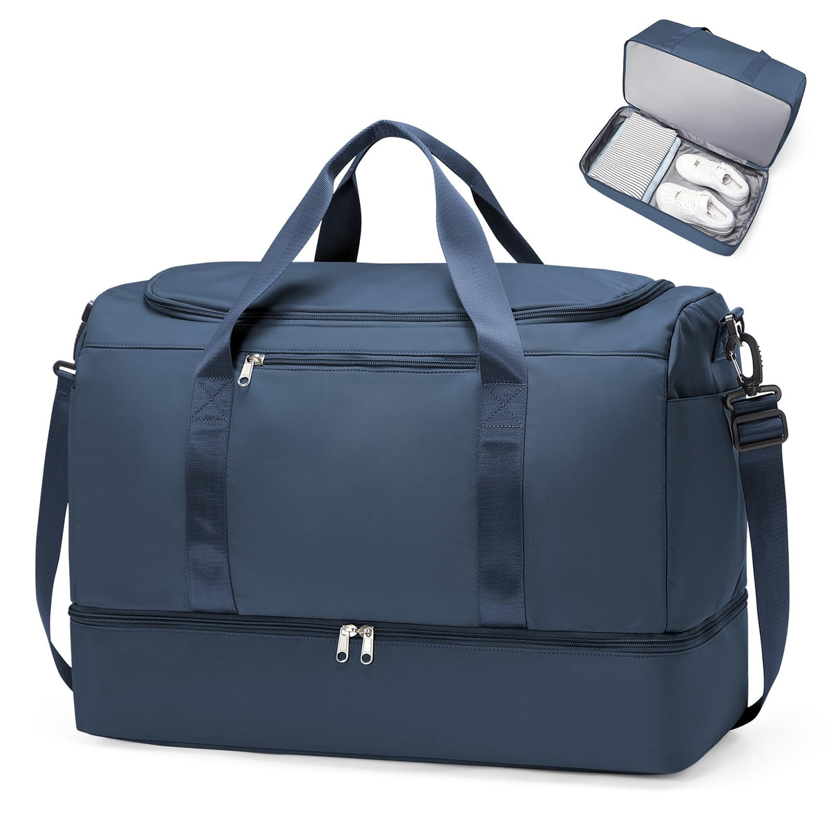 Extra Large Travel Duffel Bag, Carry-On Weekender Bags for Women Travel