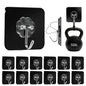 DDMY Adhesive Wall Hooks Heavy Duty 50LB Clear Hook 24 Pack for Hanging