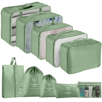 Packing Cubes for Travel 8 Set Luggage Organizer Bags