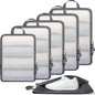 BAGAIL 6 Set Ultralight Compression Packing Cubes Packing Organizer for Travel Accessories Luggage Suitcase Backpack