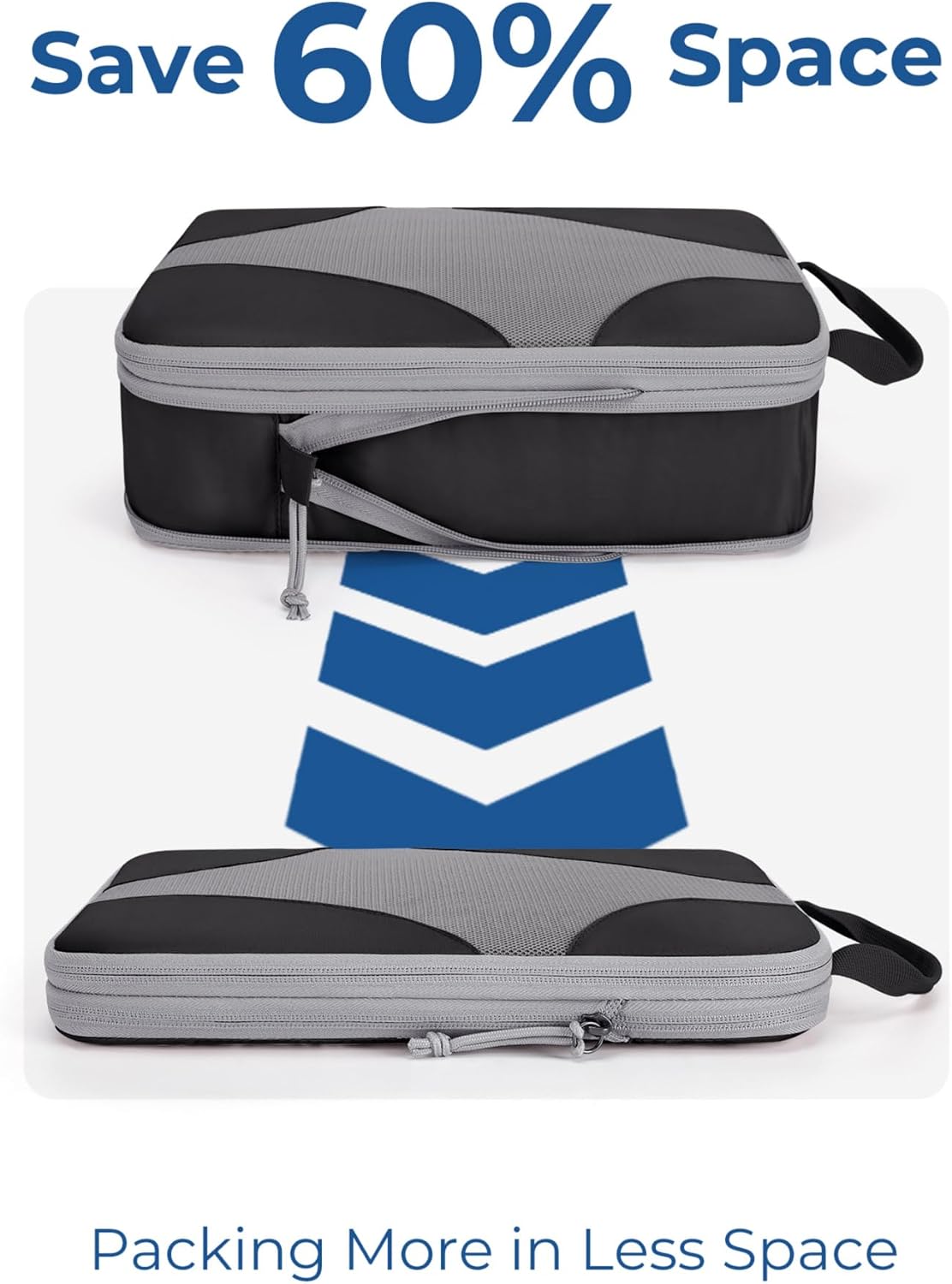 Bagsmart Compression Packing Cubes, Travel Bag Cruise Ship Essentials