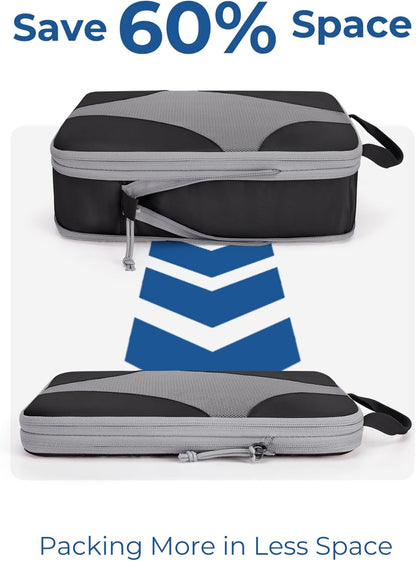 Bagsmart Compression Packing Cubes, Travel Bag Cruise Ship Essentials