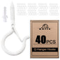 ADIIL Q Hanger Ceiling Screw Hooks for Hanging Outdoor String Light, Plants